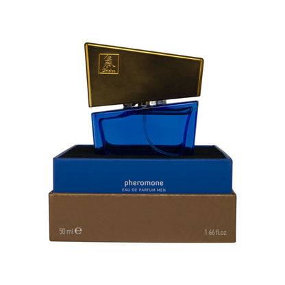 Shiatsu Pheromone Eau De Parfum Men - Dark Blue - Pheromone Fragrance for Men - 50 ml Hot Production