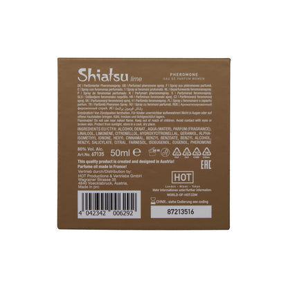 Shiatsu Pheromone Eau De Parfum Women - Lime - Pheromone Fragrance for Women - 50 ml Hot Production