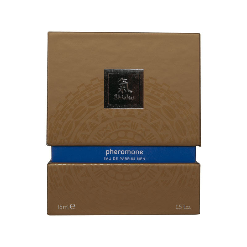 Shiatsu Pheromone Eau De Parfum Men - Dark Blue - Pheromone Fragrance for Men - 15 ml Hot Production