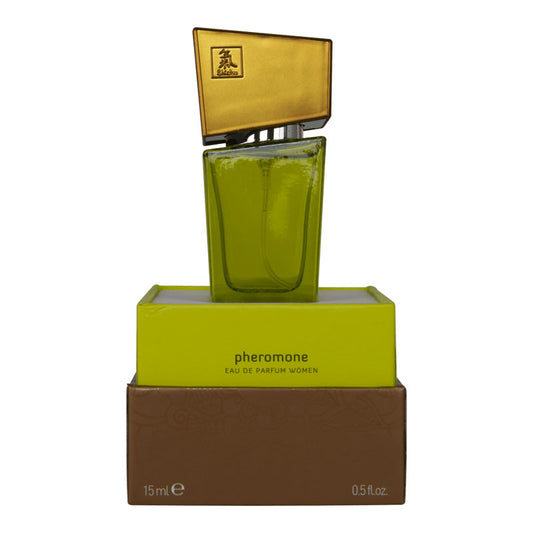Shiatsu Pheromone Eau De Parfum Women - Lime - Pheromone Fragrance for Women - 15 ml Lime - Club X