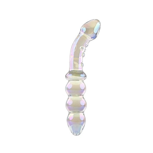 Playboy Pleasure Jewels Double Glass Dildo  - Club X