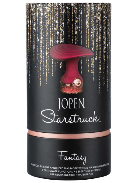 Starstruck Fantasy Uniquely Ribbed Handheld Massager w/ 35 Functions of Vibration  - Club X
