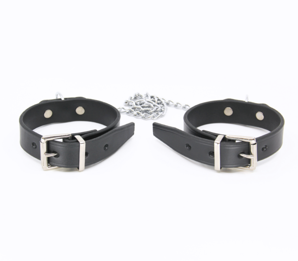 Ank002 Leather Ankle Restraints  - Club X