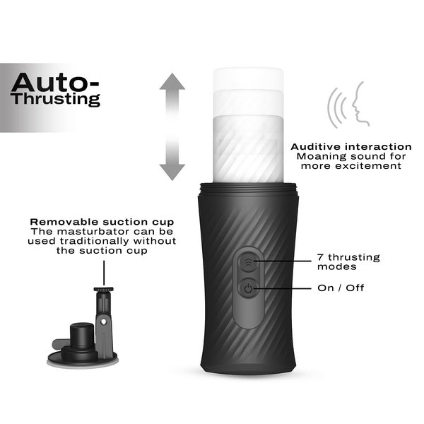 Dorcel Thrust Blow Automatic Masturbator Suction Cup  - Club X