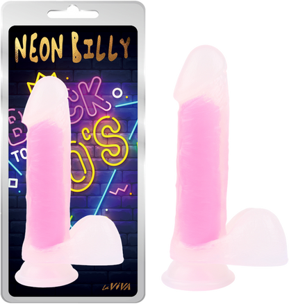 Neon Billy 7.6" Plus Free Clean Vibe  - Club X