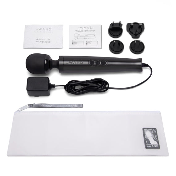 Le Wand Die Cast Plug-In Vibrating Massager  - Club X