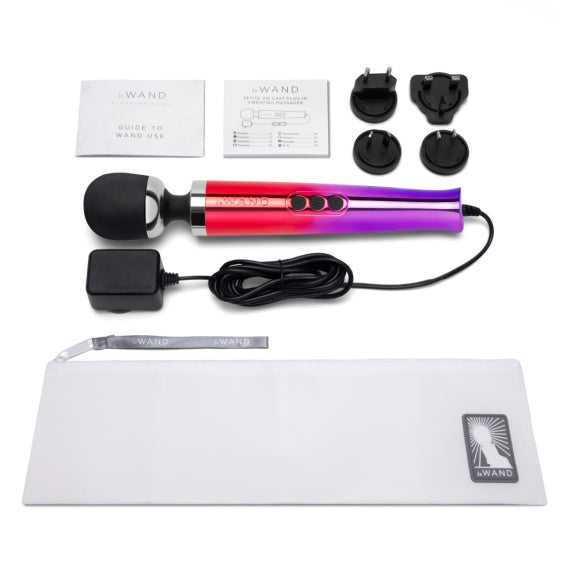 Le Wand Die Cast Plug-In Vibrating Massager  - Club X