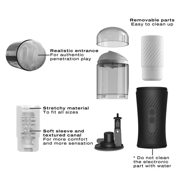 Dorcel Thrust Blow Automatic Masturbator Suction Cup  - Club X