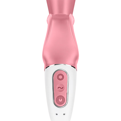 Satisfyer Hug Me Rabbit Vibe App Control - Pink  - Club X
