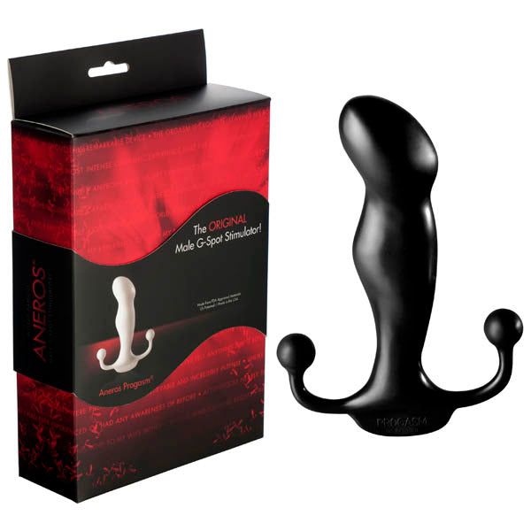 Progasm - Black Ice - Black Prostate Massager Aneros
