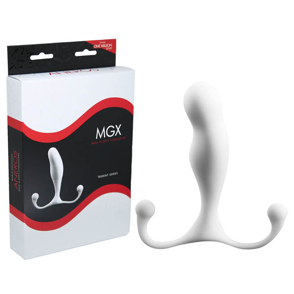 Aneros MGX Trident - White Prostate Massager Aneros