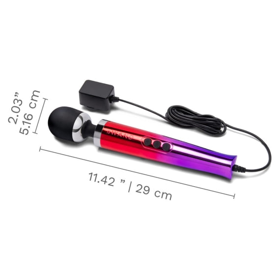 Le Wand Die Cast Plug-In Vibrating Massager  - Club X