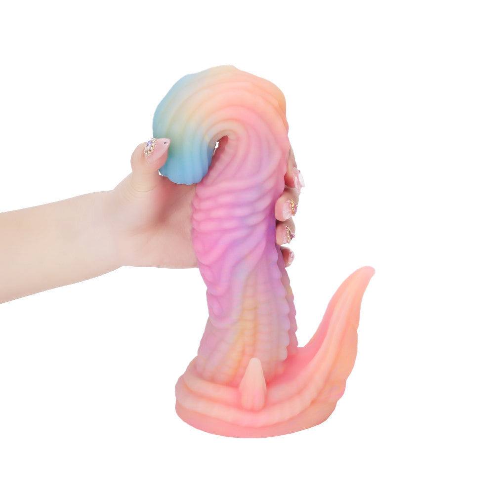 Scaled Fury Glow in Dark Large Dong by ClubX ClubX