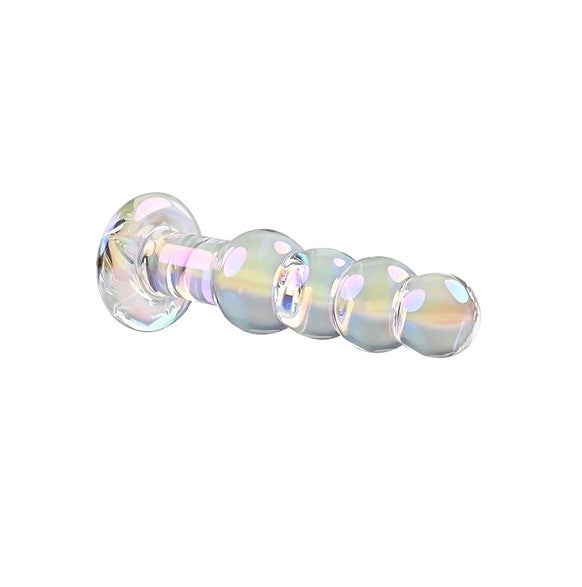 Playboy Pleasure Jewels Beads Glass Butt Plug  - Club X