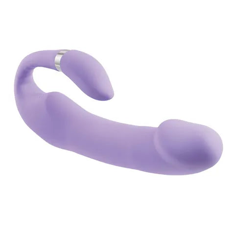 Gender X Orgasmic Orchid Lilac 19 cm USB Rechargeable Strapless-Strap-On  - Club X