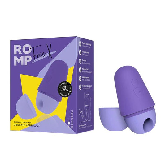 Romp Free X Clitoral Stimulator - Purple  - Club X