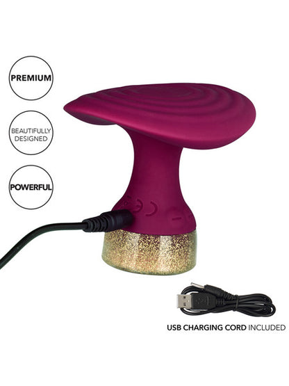 Starstruck Fantasy Uniquely Ribbed Handheld Massager w/ 35 Functions of Vibration  - Club X