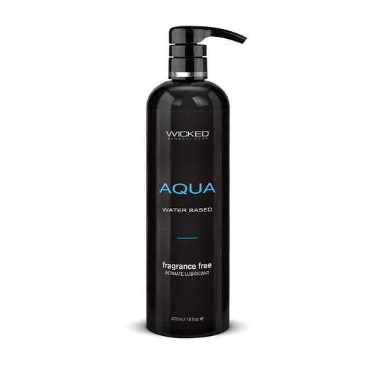 Wicked Aqua - Water Based Lubricant - 476 ml (16 oz) Bottle Default Title - Club X