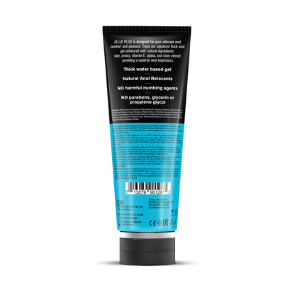 Wicked Jelle Plus - Relaxing Water Based Anal Lubricant - 240 ml Bottle Wicked
