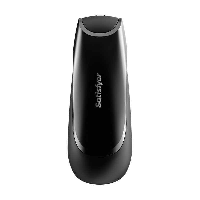 Satisfyer Men Vibration+ - Black USB Rechargeable Masturbator with App Control Satisfyer