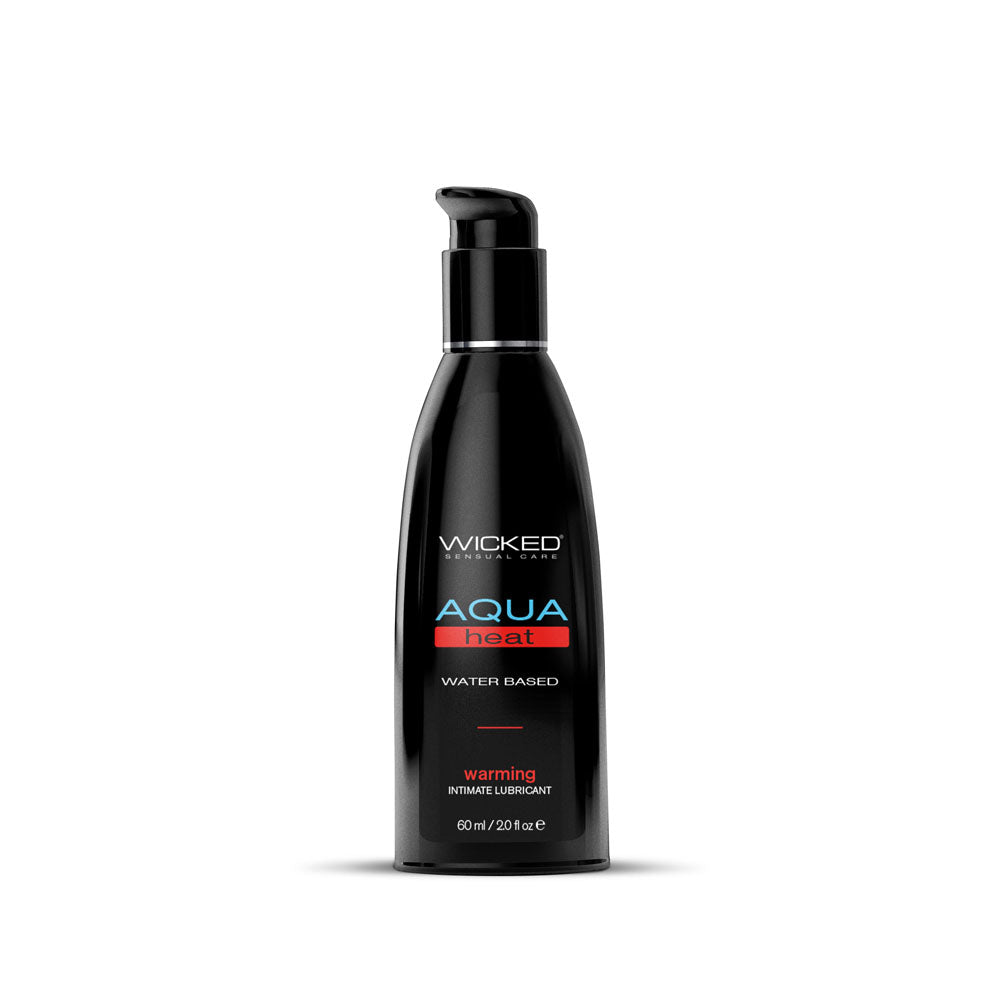 Wicked Aqua Heat - Warming Water Based Lubricant - 60 ml (2 oz) Bottle Wicked