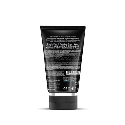 Wicked Jelle Chill - Cooling Water Based Anal Lubricant - 120 ml (4 oz) Bottle Wicked