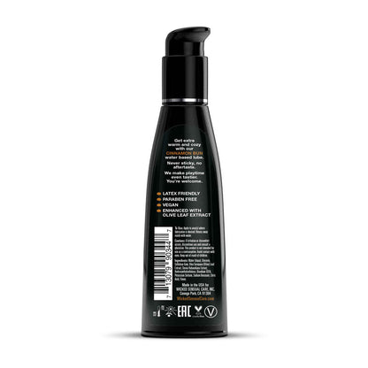 Wicked Aqua Cinnamon Bun - Cinnamon Bun Flavoured Water Based Lubricant - 120 ml (4 oz) Bottle wicked