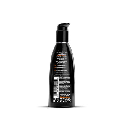 Wicked Aqua Sweet Peach - Sweet Peach Flavoured Water Based Lubricant - 60 ml (2 oz) Bottle Wicked