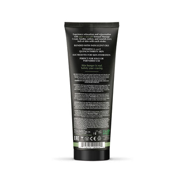 Wicked SAGE + SEA SALT Sensual Massage Cream - Scented Massage Cream - 120 ml Tube Wicked