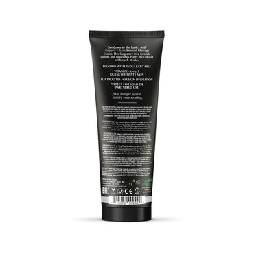 Wicked STRIPPED + BARE Sensual Massage Cream - Unscented Massage Cream - 120 ml Tube Wicked