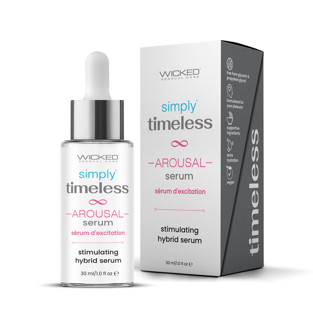 Wicked SIMPLY TIMELESS AROUSAL SERUM - Arousal Serum for Women - 30 ml Wicked