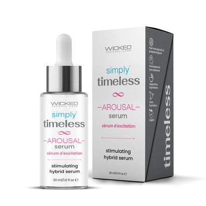 Wicked SIMPLY TIMELESS AROUSAL SERUM - Arousal Serum for Women - 30 ml Wicked