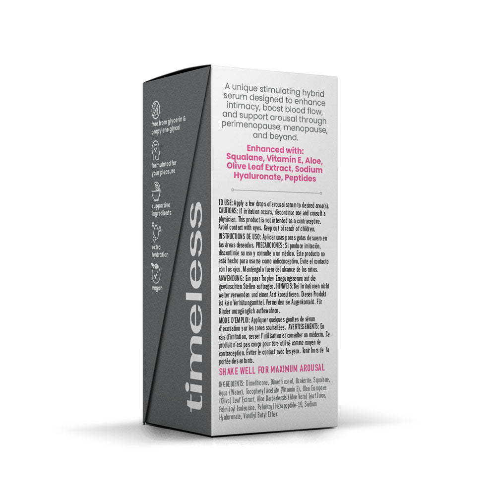 Wicked SIMPLY TIMELESS AROUSAL SERUM - Arousal Serum for Women - 30 ml Wicked
