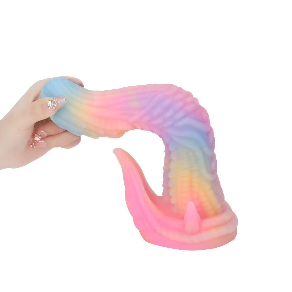 Scaled Fury Glow in Dark Small Dong by ClubX ClubX
