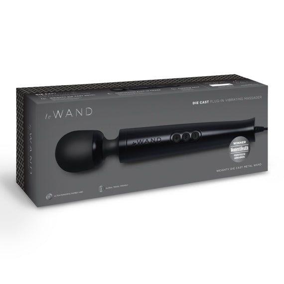 Le Wand Die Cast Plug-In Vibrating Massager  - Club X