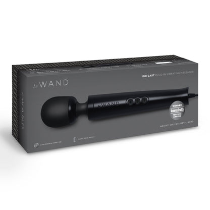 Le Wand Die Cast Plug-In Vibrating Massager  - Club X