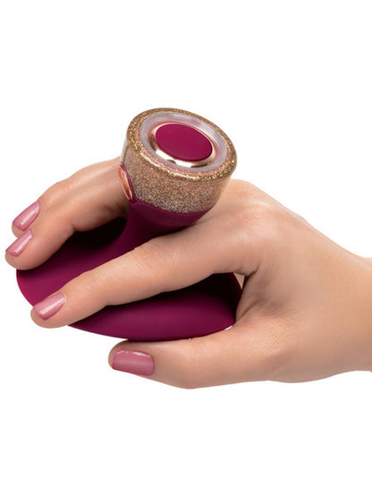 Starstruck Fantasy Uniquely Ribbed Handheld Massager w/ 35 Functions of Vibration  - Club X