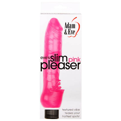 Adam & Eve Eve's Slim Pink Pleaser - Pink 20.3 cm (8'') Vibrator Adam & Eve