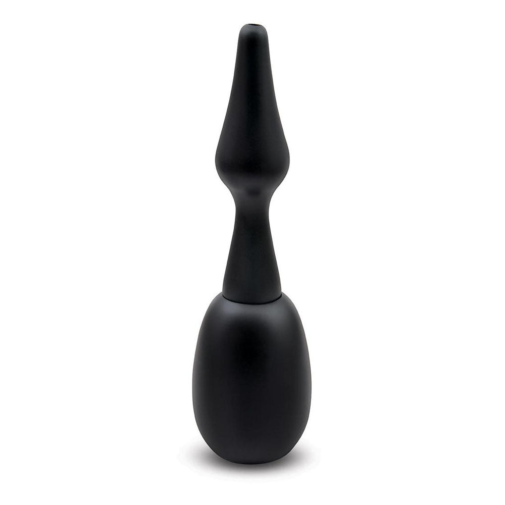 AquaClean Silicone 1-Way Valve Douche Set with Butt Plug Nozzle - 150 ml Capacity with Free Travel Douche Included Xgen Products