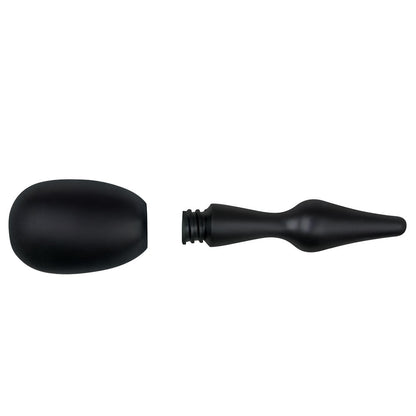 AquaClean Silicone 1-Way Valve Douche Set with Butt Plug Nozzle - 150 ml Capacity with Free Travel Douche Included Xgen Products