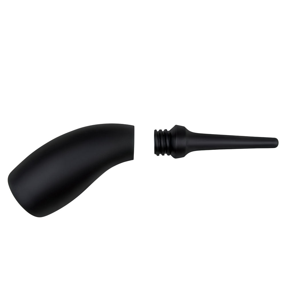AquaClean Silicone 1-Way Valve Contoured Ergo Douche Set - 190 ml Capacity with Free Travel Douche Included Xgen Products