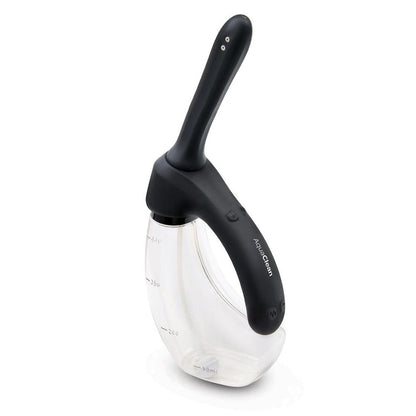 AquaClean Rechargeable Auto Douche Set with Bendable Vibrating Nozzle - 440 ml Capacity with Free Travel Douche Included Xgen Products