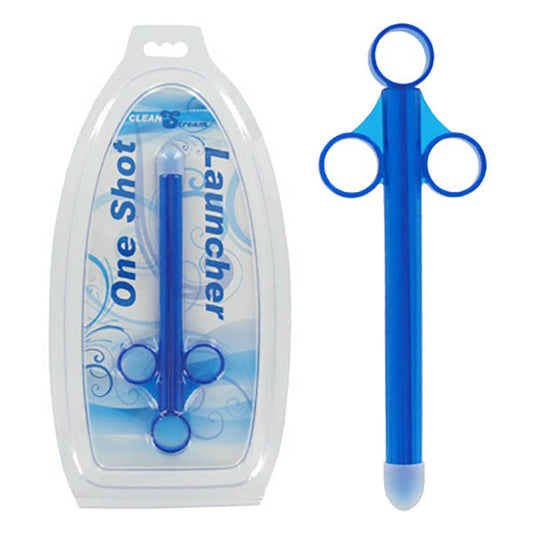 CleanStream One Shot Launcher - Blue Lube Shooter Blue - Club X