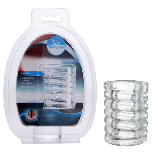 Trinity Spiral Ball Stretcher - Clear Ball Stretcher Ring Clear - Club X