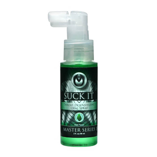 Master Series Suck It - Mint Flavoured Deep Throat Spray - 59 ml XR Brands