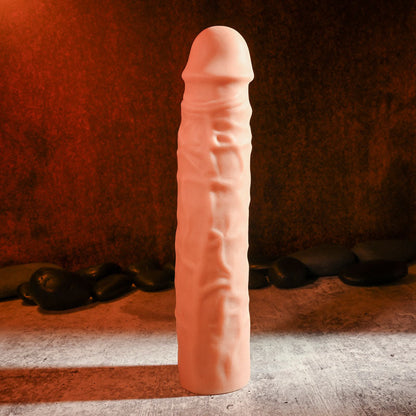 Adam & Eve Adam's 3'' Realistic Extension - Flesh 7.6 cm Penis Extension Sleeve Adam & Eve