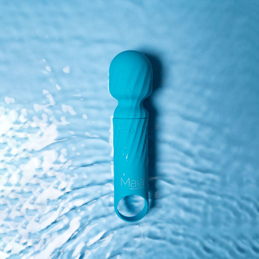 Maia DOLLY - Blue - Blue 12.7 cm USB Rechargeable Massage Wand Maia Toys