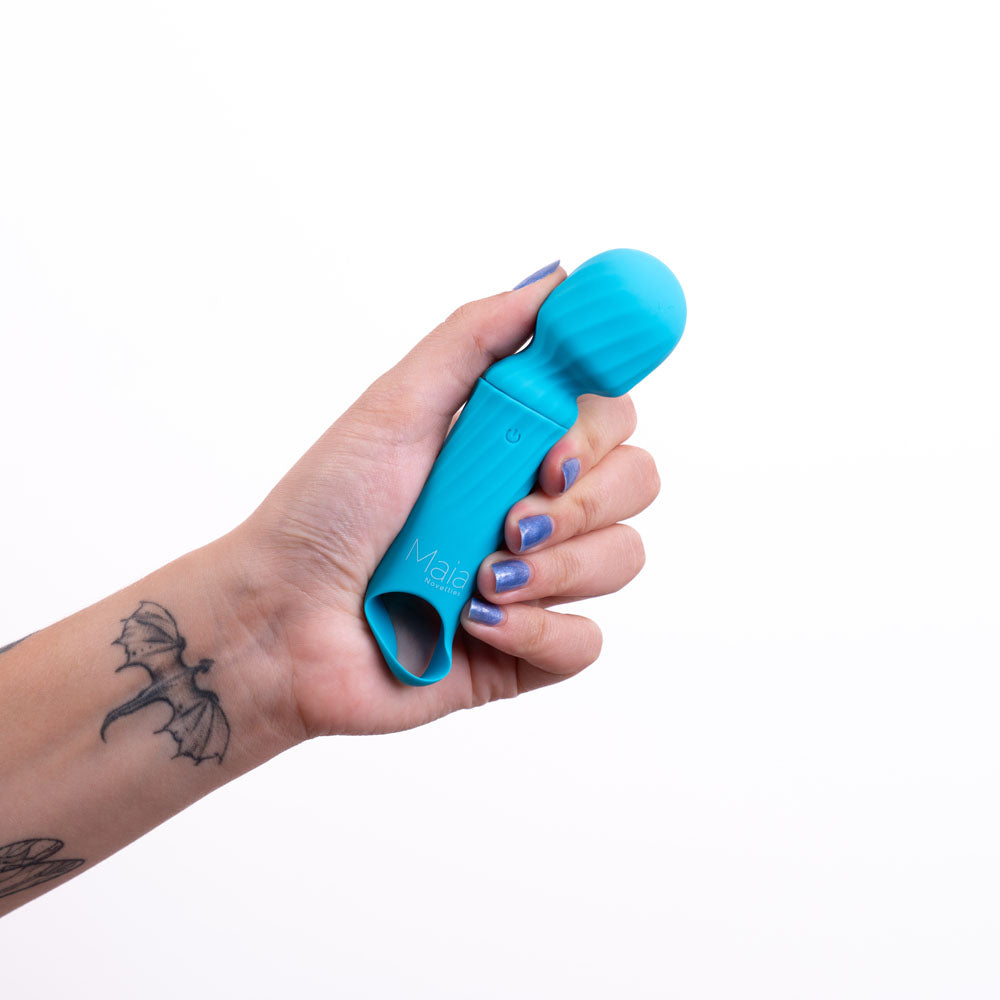 Maia DOLLY - Blue - Blue 12.7 cm USB Rechargeable Massage Wand Maia Toys