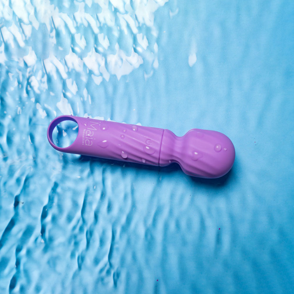 Maia DOLLY - Purple - Purple 12.7 cm USB Rechargeable Massage Wand Maia Toys