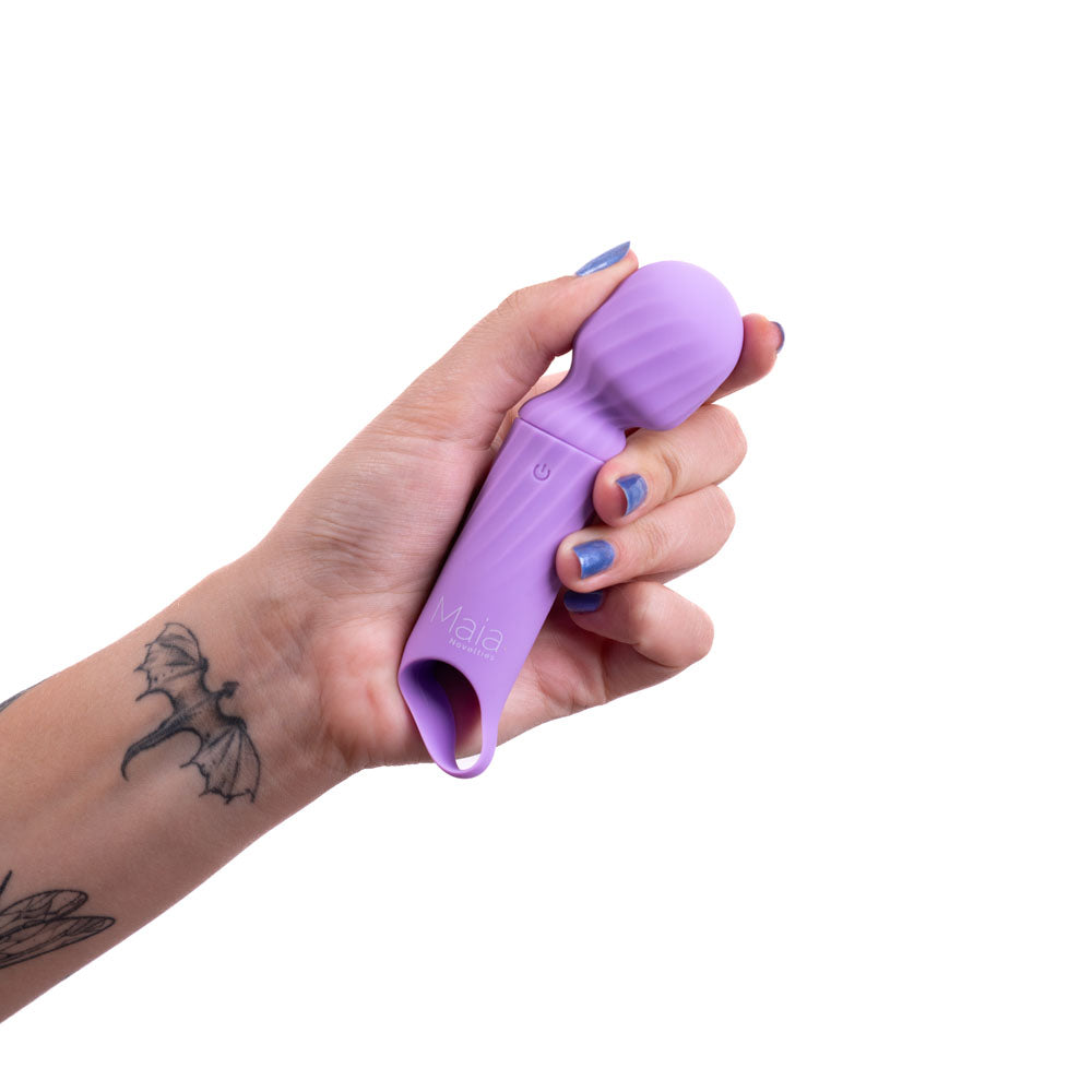 Maia DOLLY - Purple - Purple 12.7 cm USB Rechargeable Massage Wand Maia Toys